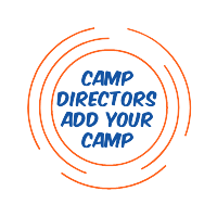 Add your camp to vcampfair.com virtual camp fair sunburst button