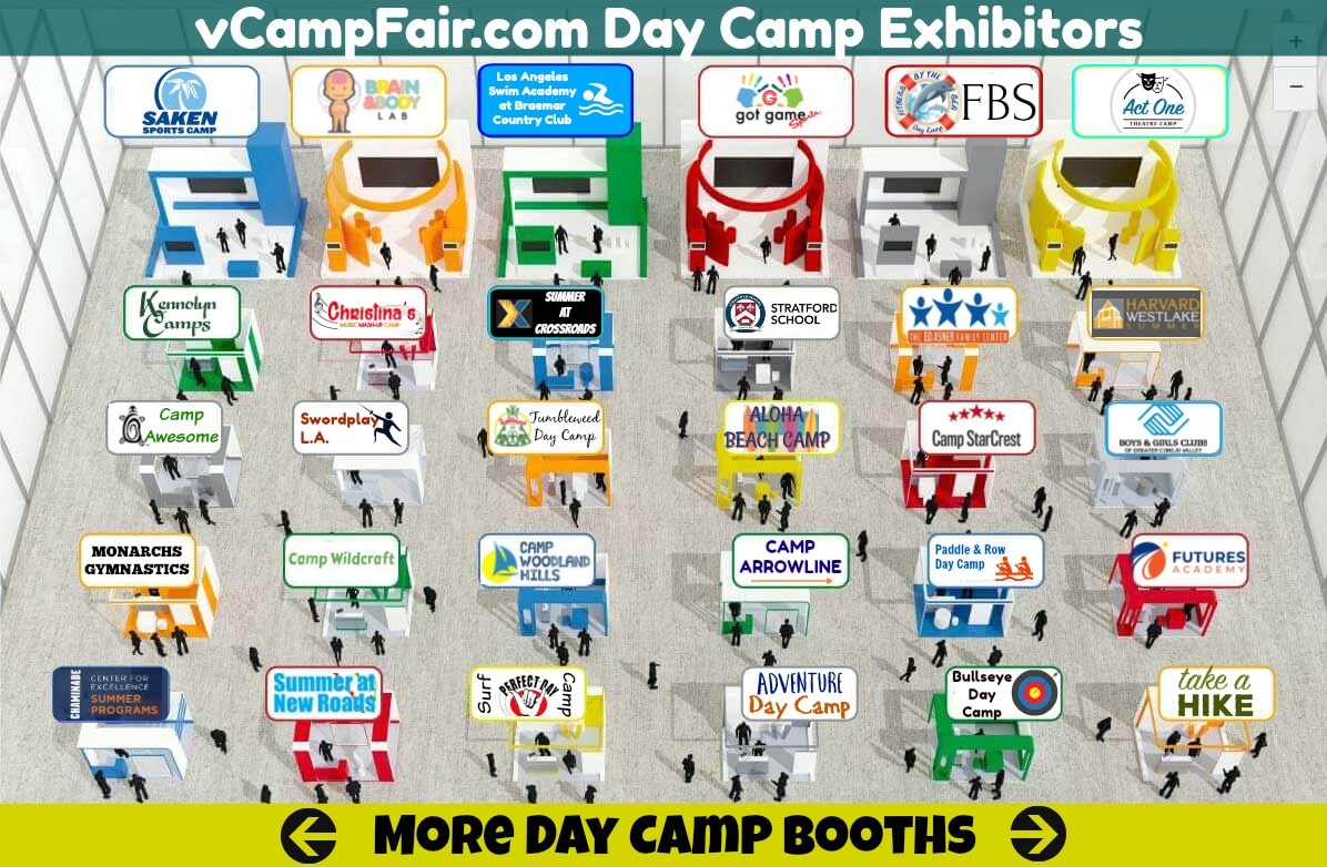 Virtual Camp Fair Day Camp Exhibit Hall
