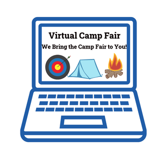 Virtual Camp Fair computer graphic