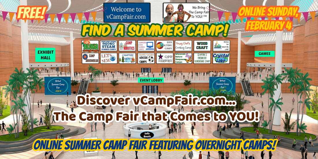 Virtual Camp Fair lobby